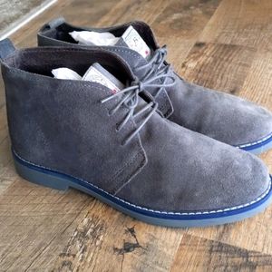 ITALIAN LEATHER Chukka boots sz 40
